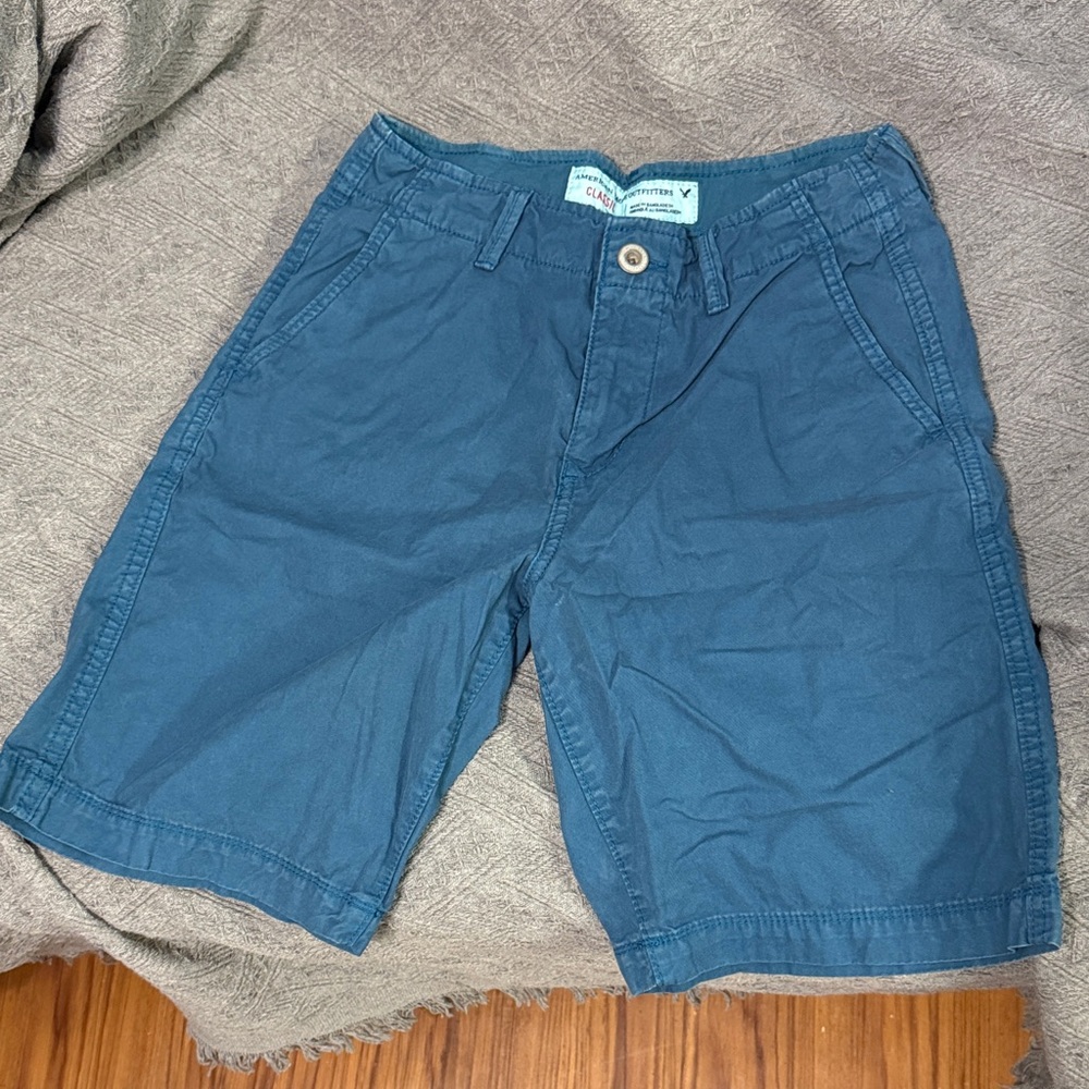 American Eagle Men's Teal Shorts